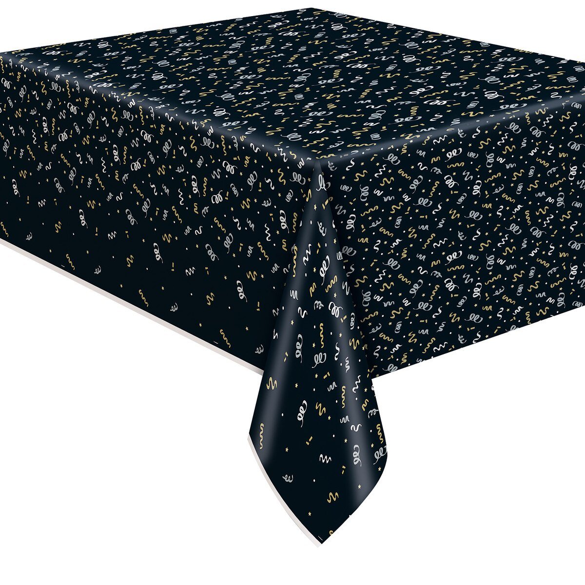 Printed Tablecover Happy Retirement Confetti Rectangle 137cm x 213cm