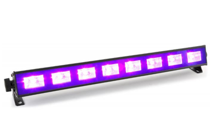 UV Light Bar 8 X 3w Lights Beamz