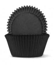 Baking Cupcake Paper Cases Black Pk/100