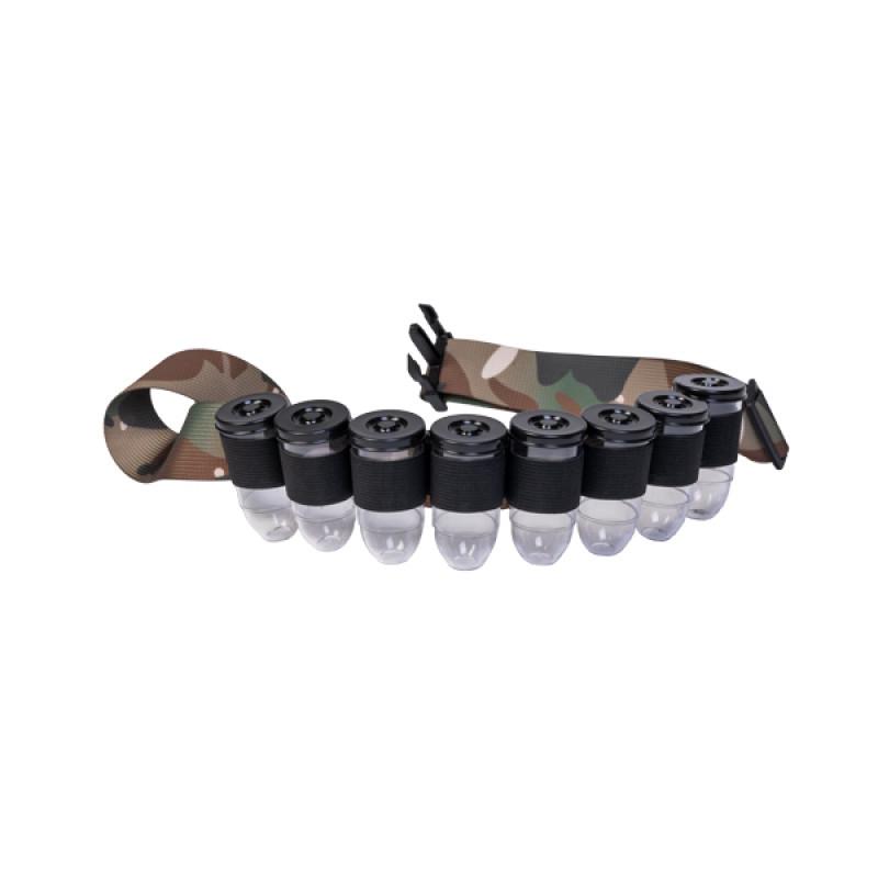 Drinking Game Holder Camo Shot Belt