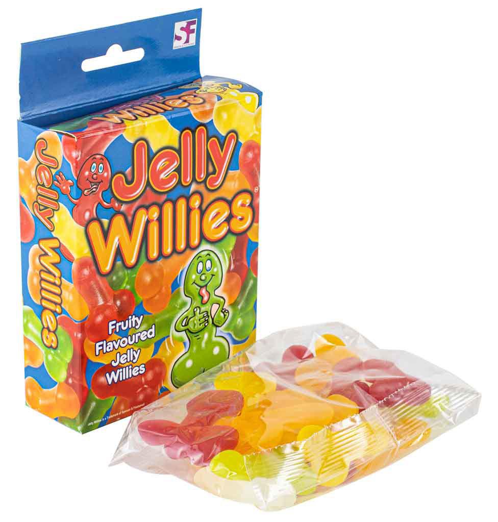 Hens Night Jelly Shaped Willy/Penis/Peckers Confectionary/Lollies 120g