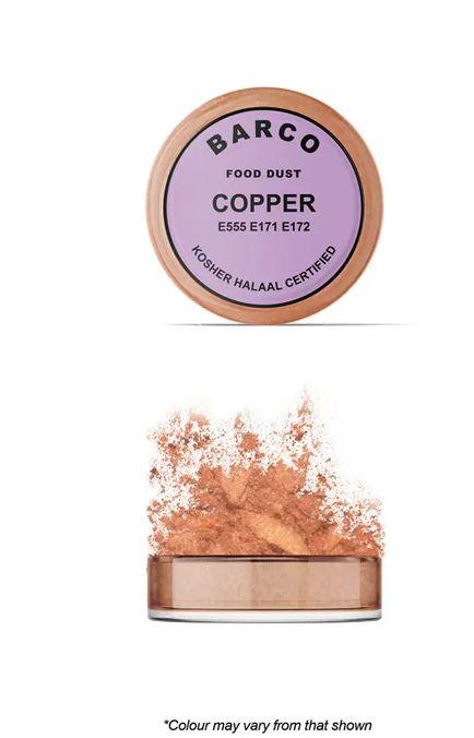 Cake Decorating Dust/Paint Copper Satin Sheen 10ml Edible