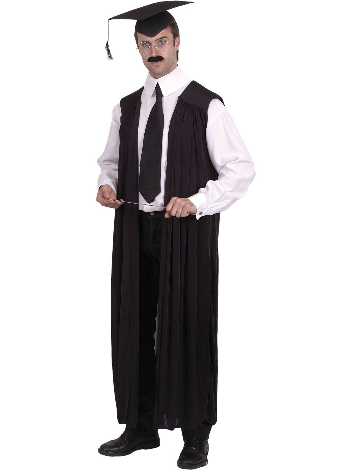 Costume Adult Teachers/Judge Gown Black