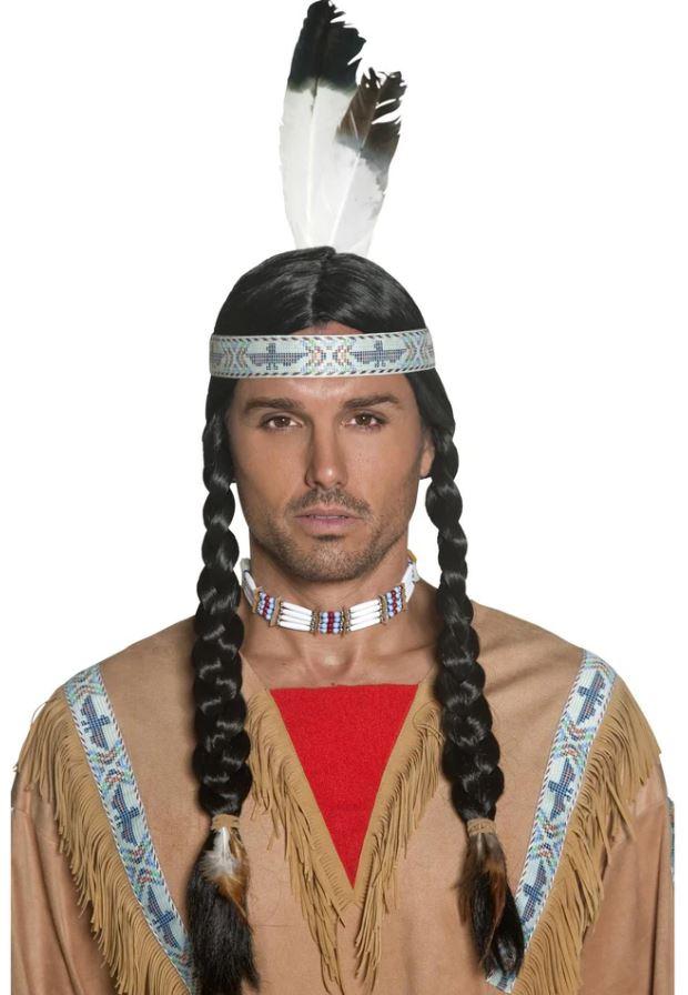 Wig Native American Inspired Black