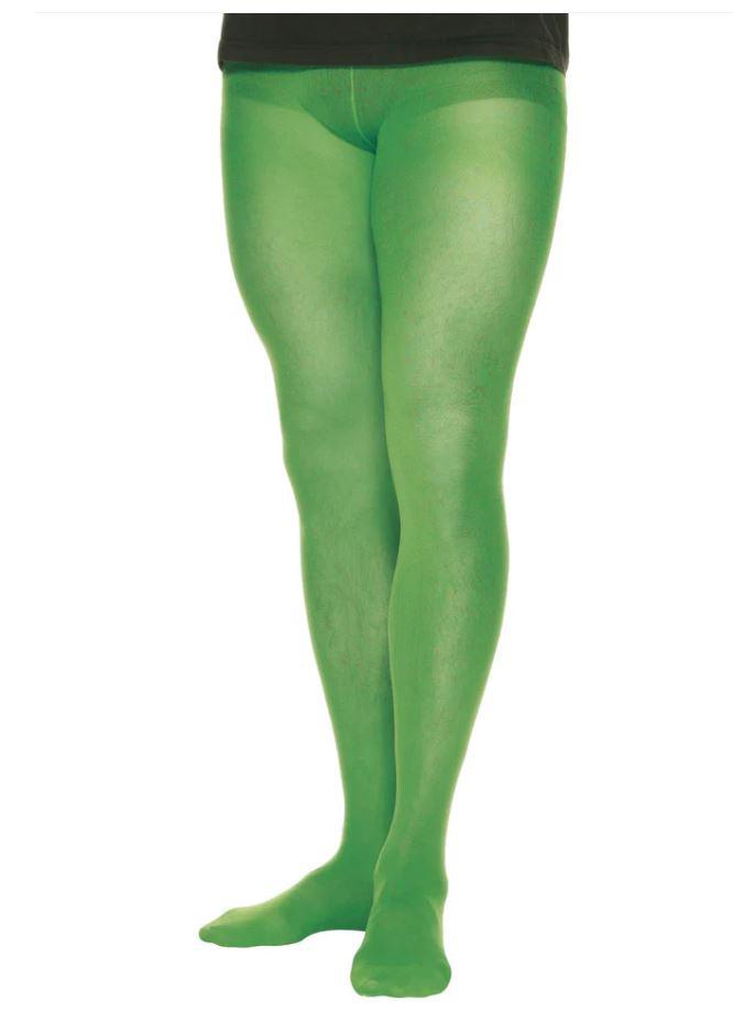 Green Stockings / Tights Mens