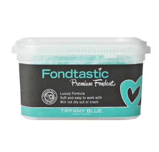 Fondtastic Premium Fondant Tiffany Blue 250g Cake Decorating