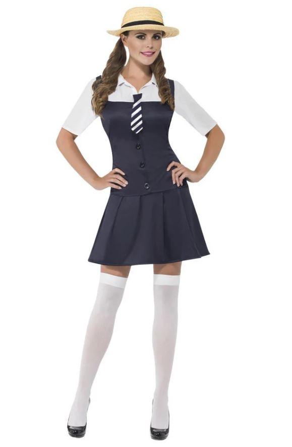Costume Adult School Girl