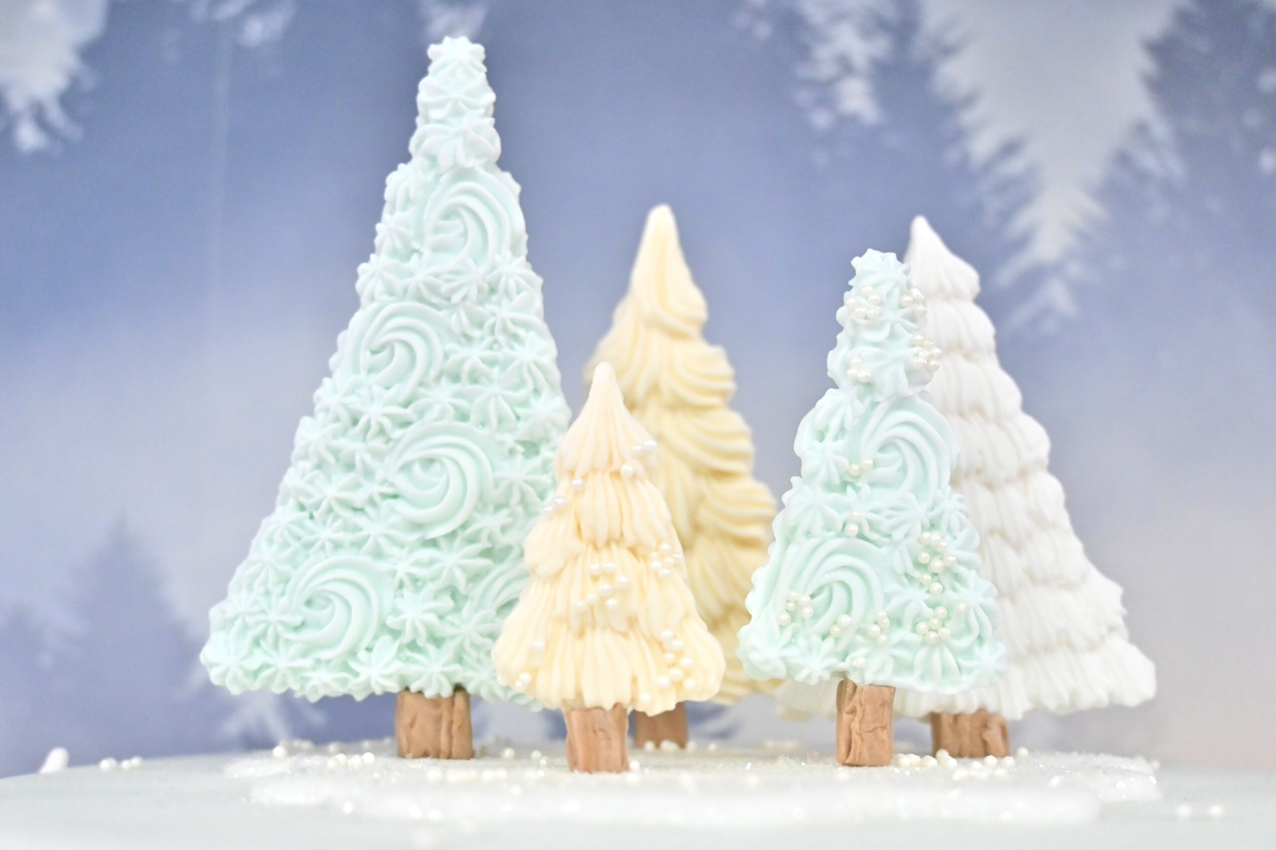 Mould Silicone Small Buttercream Tree Karen Davies