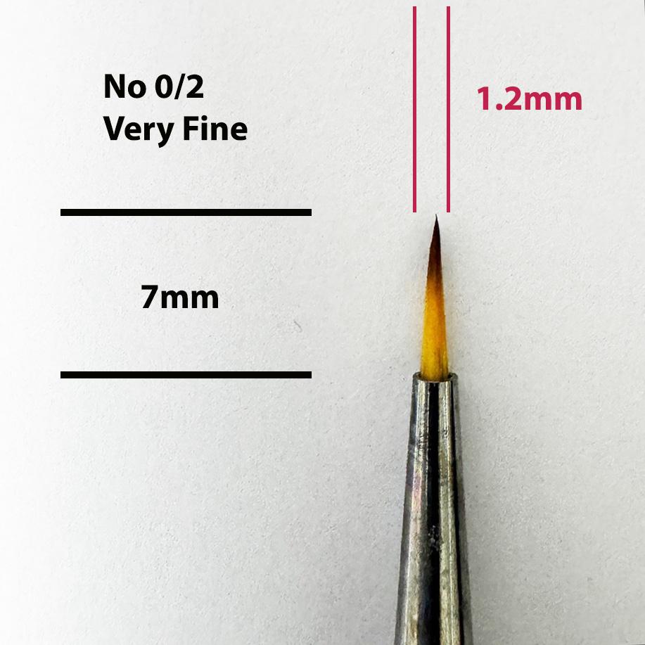 Paint Brush Detail Round Sweet Sticks