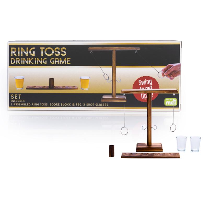 Drinking Game Ring Toss Set