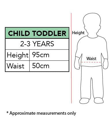 Costume Child Winnie The Pooh Animal Bear Deluxe 2-3 Years