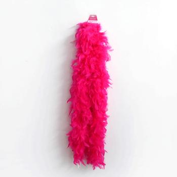 Pink Team Spirit Feather Boa Budget