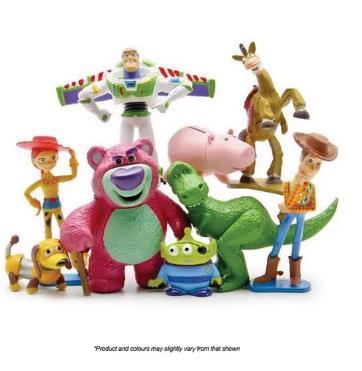 Toy Story Cake Toppers/Figurines Plastic Pk/9