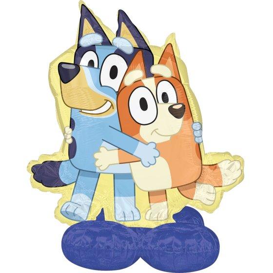 Balloon Foil Airloonz Bluey124cm x 68cm (Air Fill Only)