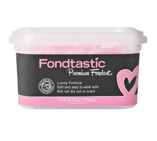 Fondtastic Premium Fondant Pastel Pink 250g Cake Decorating