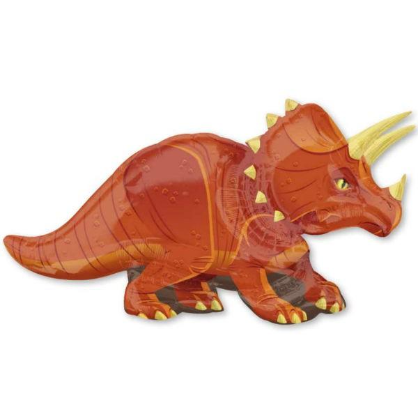 Balloon Foil Shape Triceratops 106cm