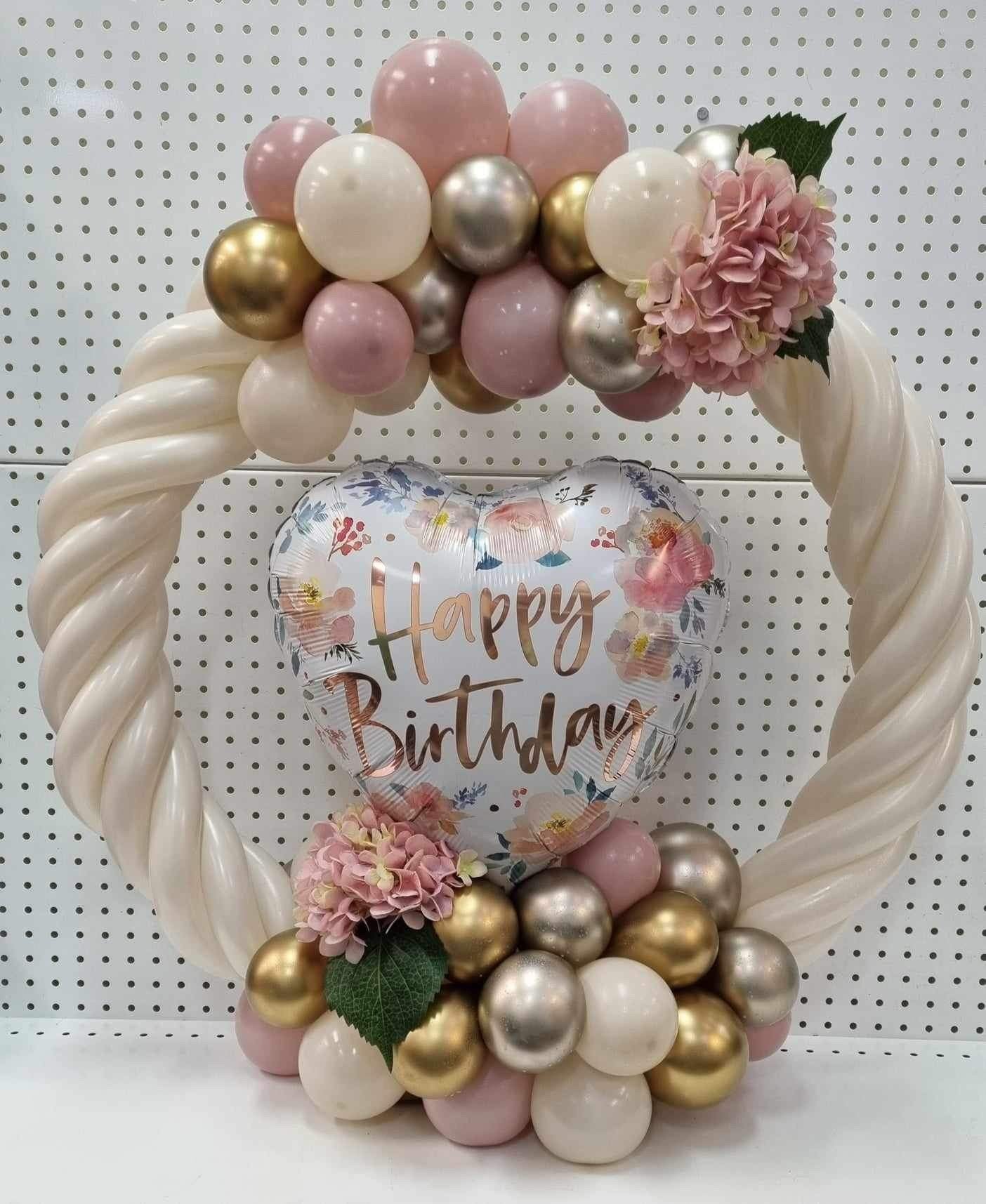 Balloon Bouquet Birthday Circle