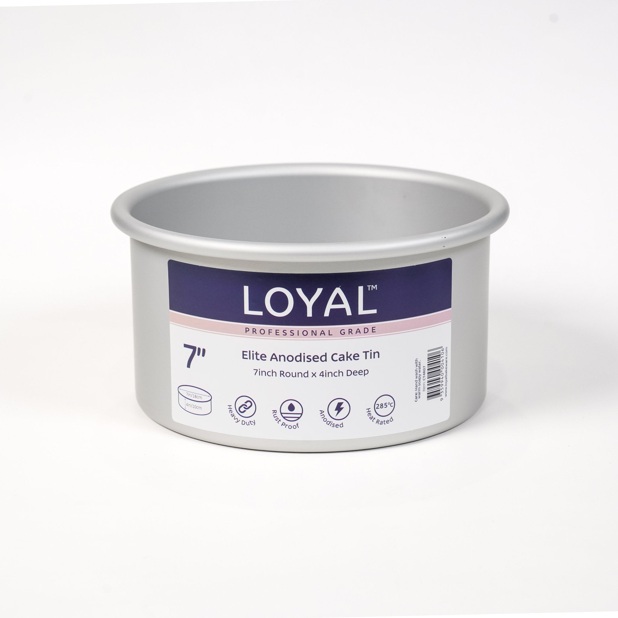 Cake Tin Round Elite 4 Inch Deep
