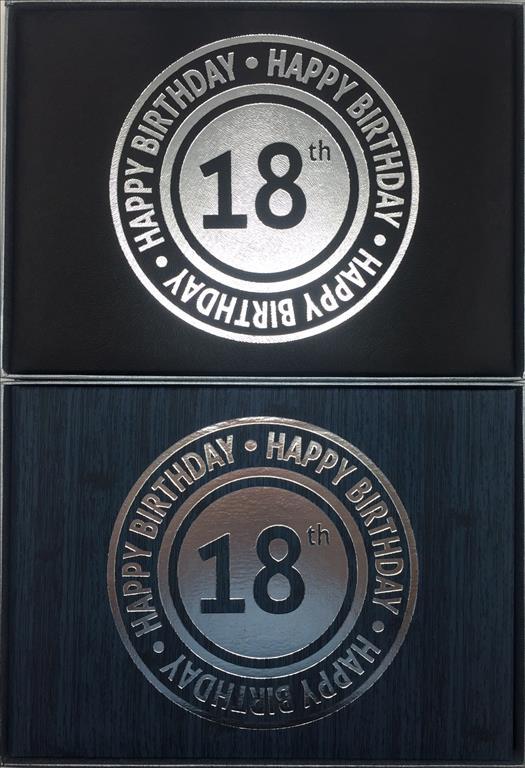 Guest Signature Book 18th Birthday Bold Assorted Colours