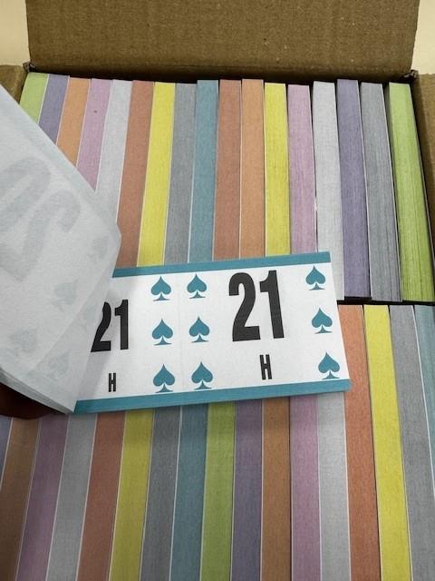 Fundraising Raffle Ticket Book Numbered 1-100 Each