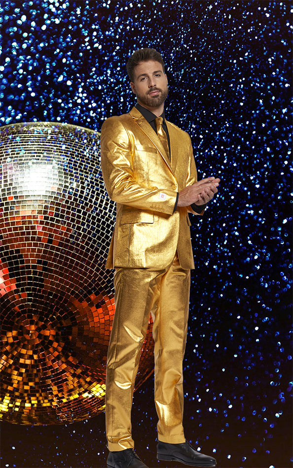 Costume Adult Suitmeister Opposuit Groovy Gold