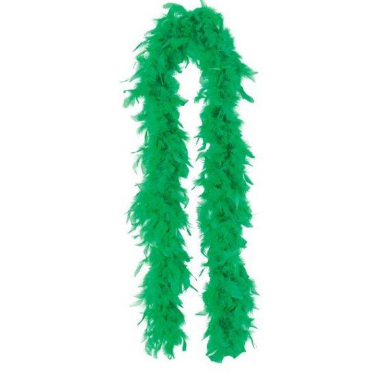 Feather Boa Green Budget 1.82m