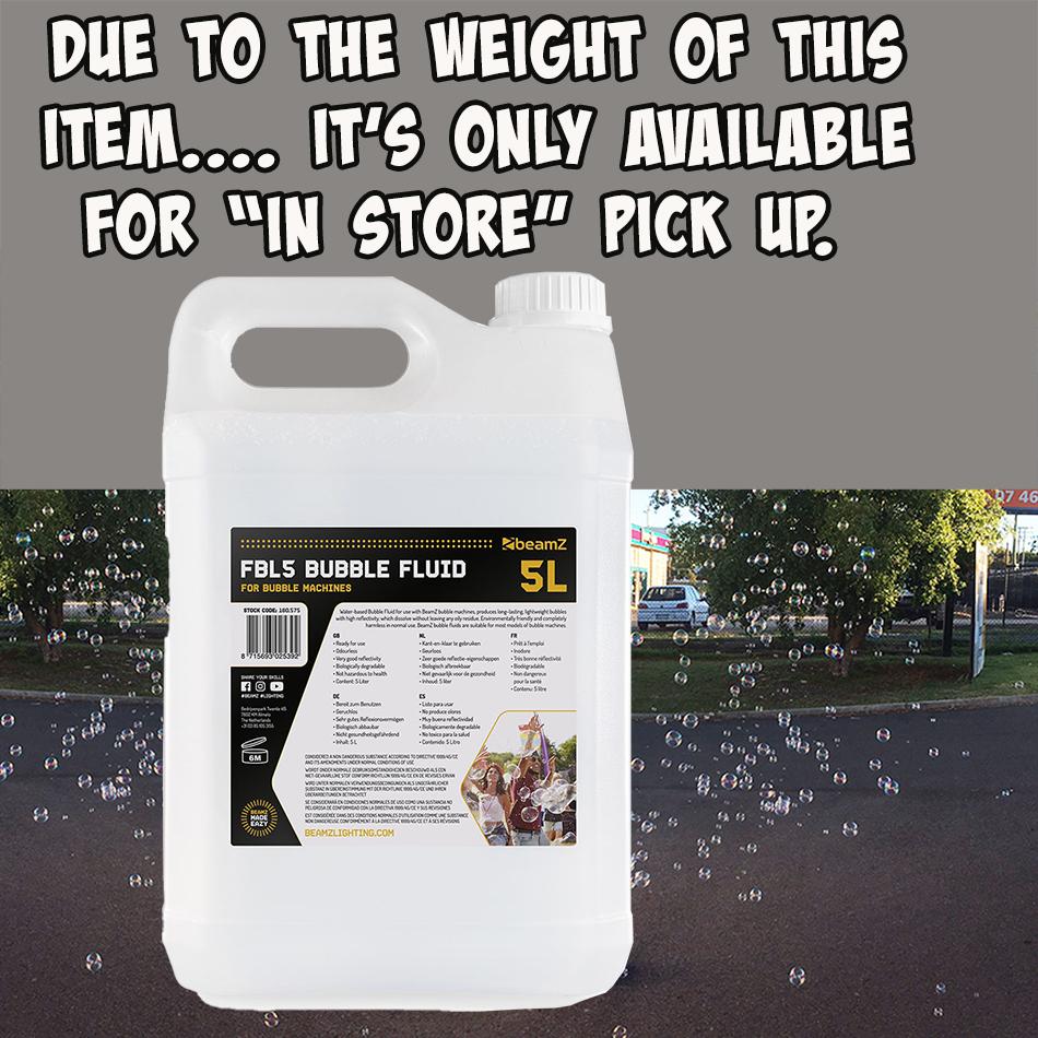 Bubble Fluid Beamz 5L