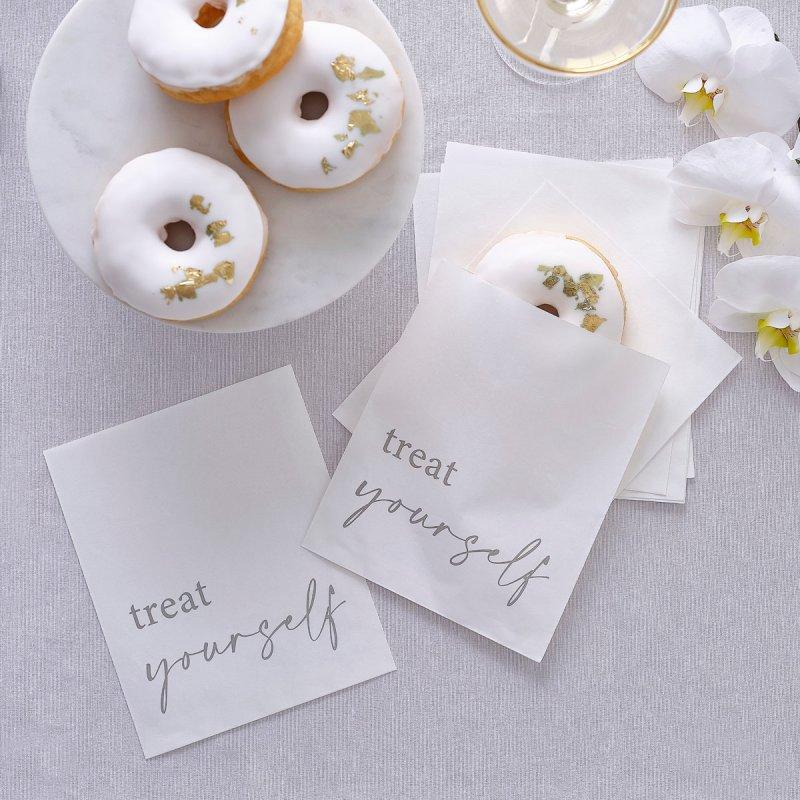 Treat Yourself Cake/Biscuit/Sweet Bags Paper Pk/20