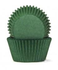 Baking Cupcake Paper Cases Dark Green Pk/100