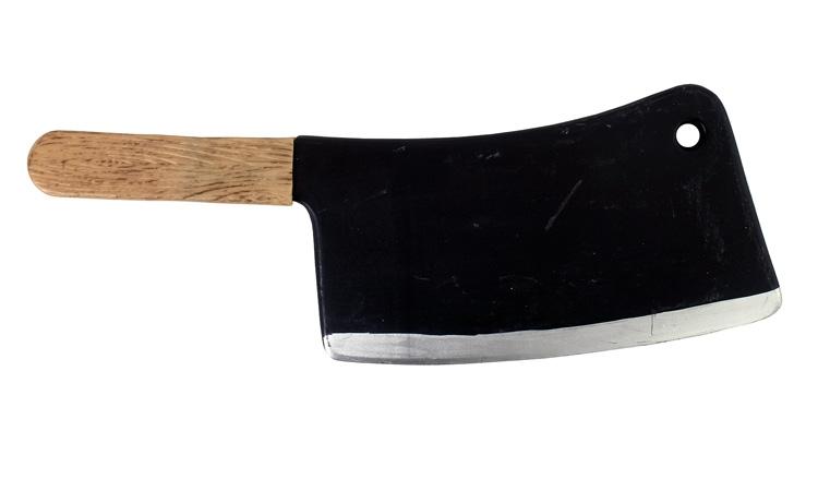 Weapon Costume Prop Knife Chopper 39cm Plastic Toy