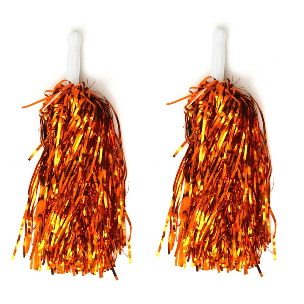 Orange Team Spirit Pom Pom Sports Supporter