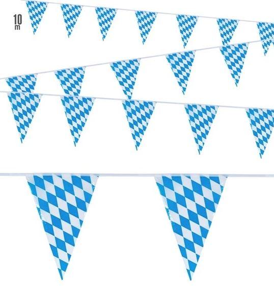Pennant Flag PVC Banner Oktoberfest 20 Flags 10m Long