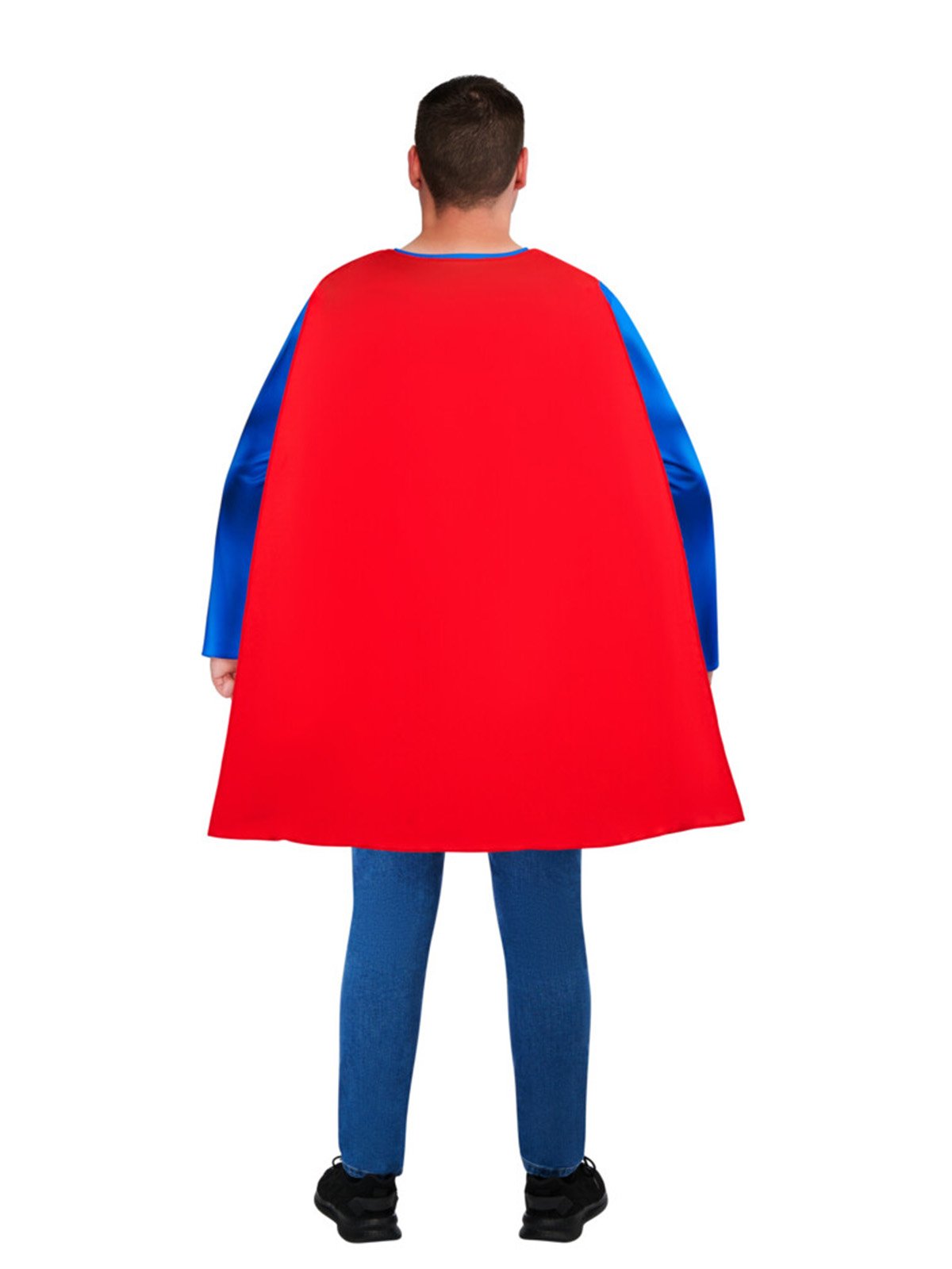 Costume Adult Superman Top & Cape Medium Large