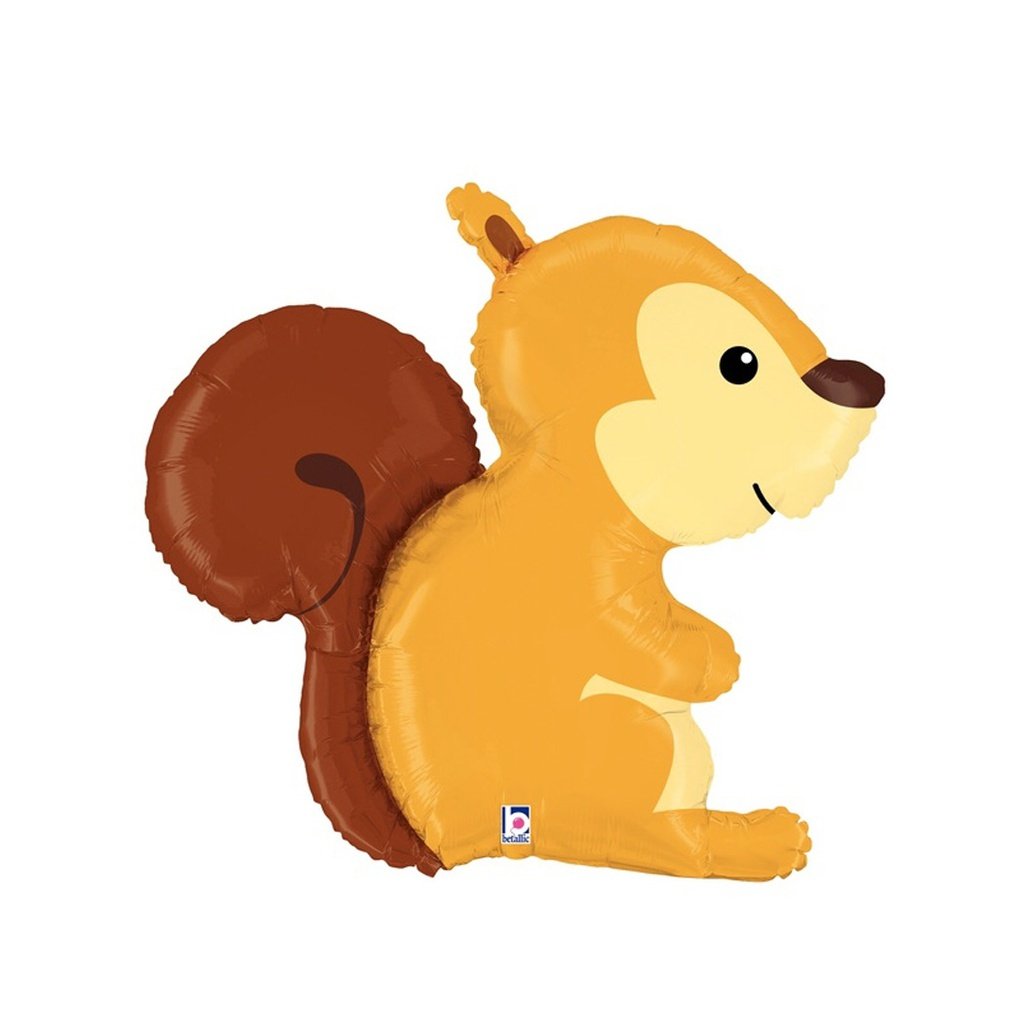 Balloon Foil Shape Woodland Squirrel 91cm