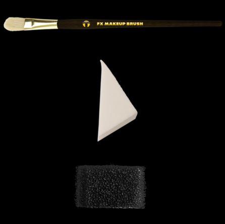 Makeup Pro Applicators Fx Brush, Sponge & Stiple Set - Last Chance