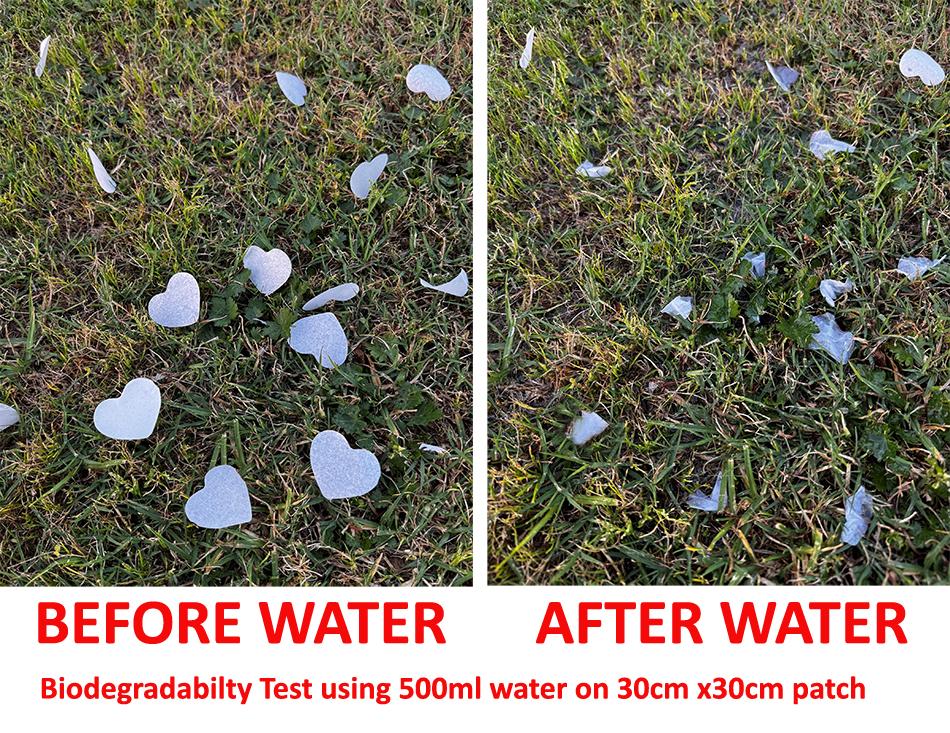 Confetti Launcher Wedding Popper Cannon White Tissue Heart Shaped Confetti