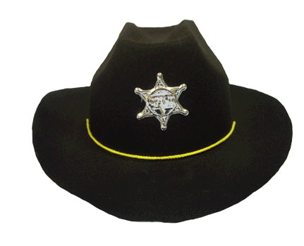Hat Cowboy/Cowgirl Black Feltex - LAST CHANCE