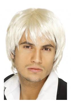 Wig Blonde Boy Band