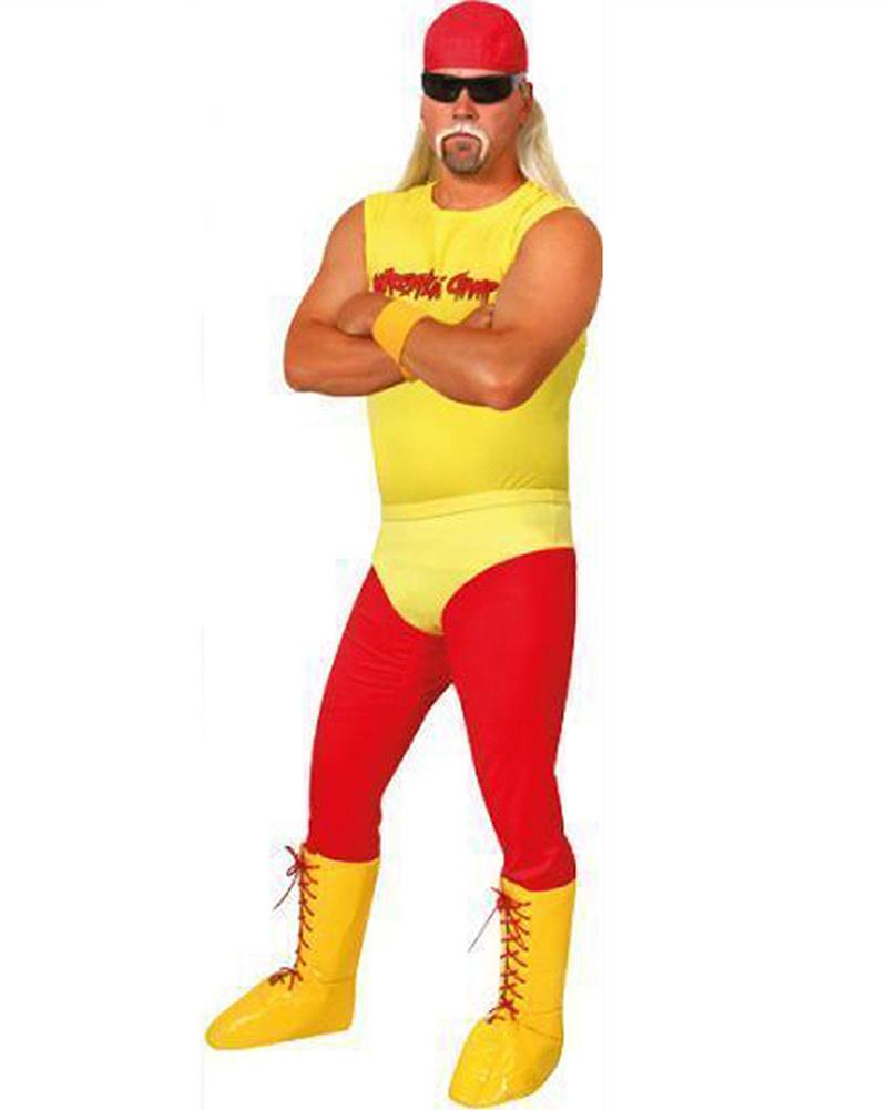Costume Adult Hogan Wrestler 1980s