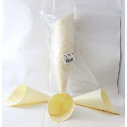Catering Wooden Cones 170mm x 60mm Pk/50 Eco Friendly