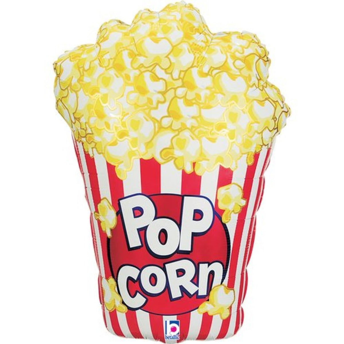 Balloon Foil Supershape Popcorn Box 71cm x 48cm