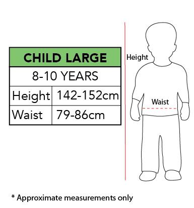 Costume Child Supergirl Deluxe Large 8-10 Years