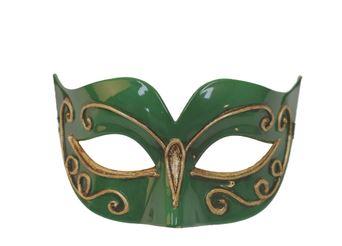 Mask Eye Masquerade Green/Gold