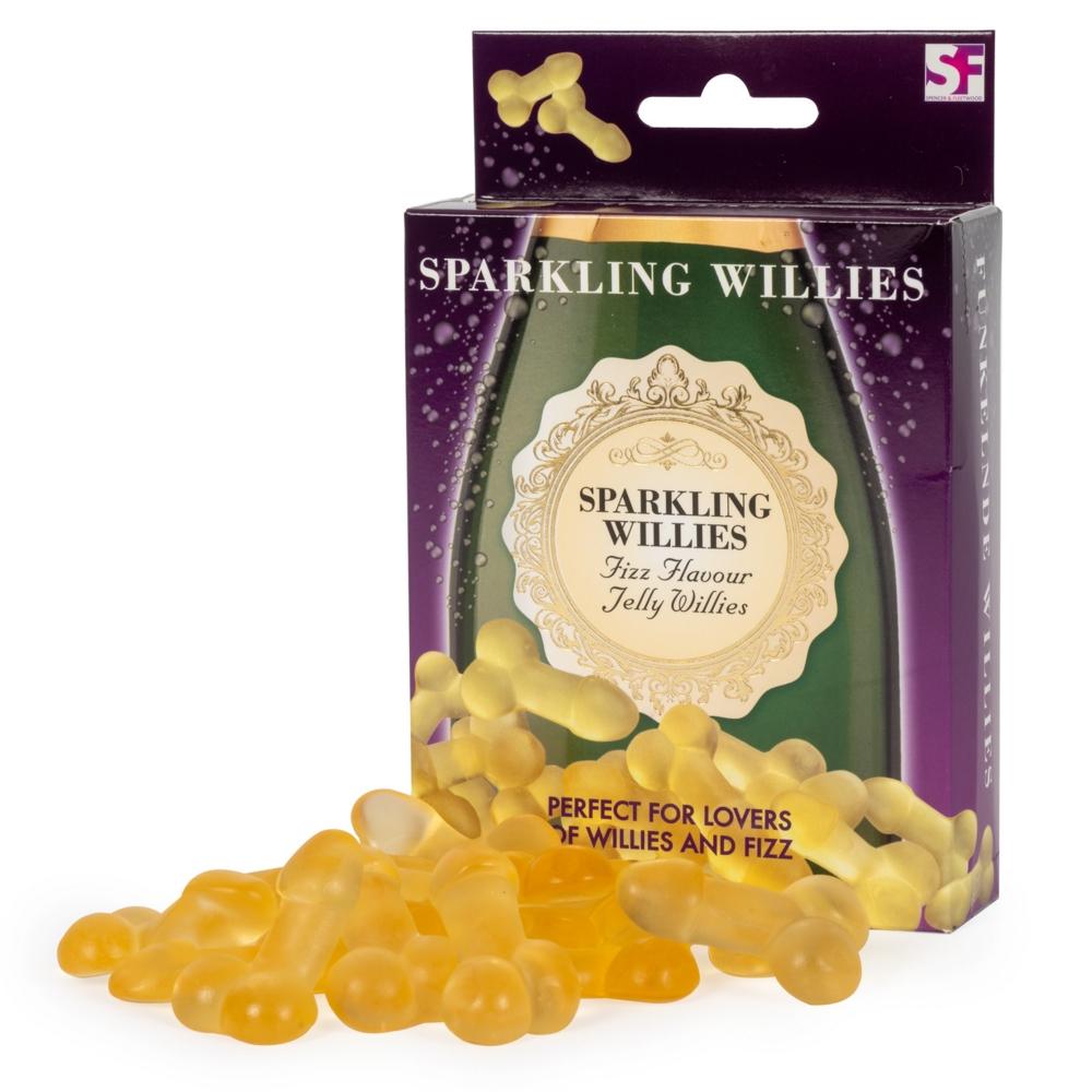 Hens Night Sparkling Willies Confectionary/Lollies Rude Food 120g