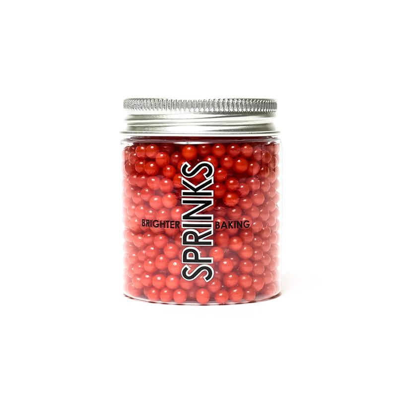 Cachous Red 4mm 85g Sprinks - LAST CHANCE BUY