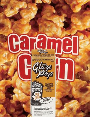 Caramel Glaze Pop 794g For Popcorn