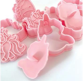 Cookie Cutter 3D Unicorn Pk/6 Cake Craft