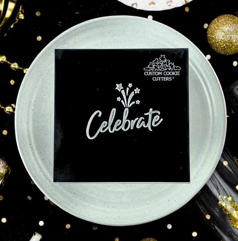 Celebrate Cookie/Biscuit Debosser Cutter