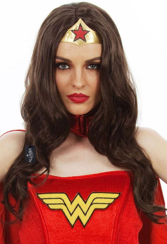 Wig Long Dark Brown Super Star Heroine