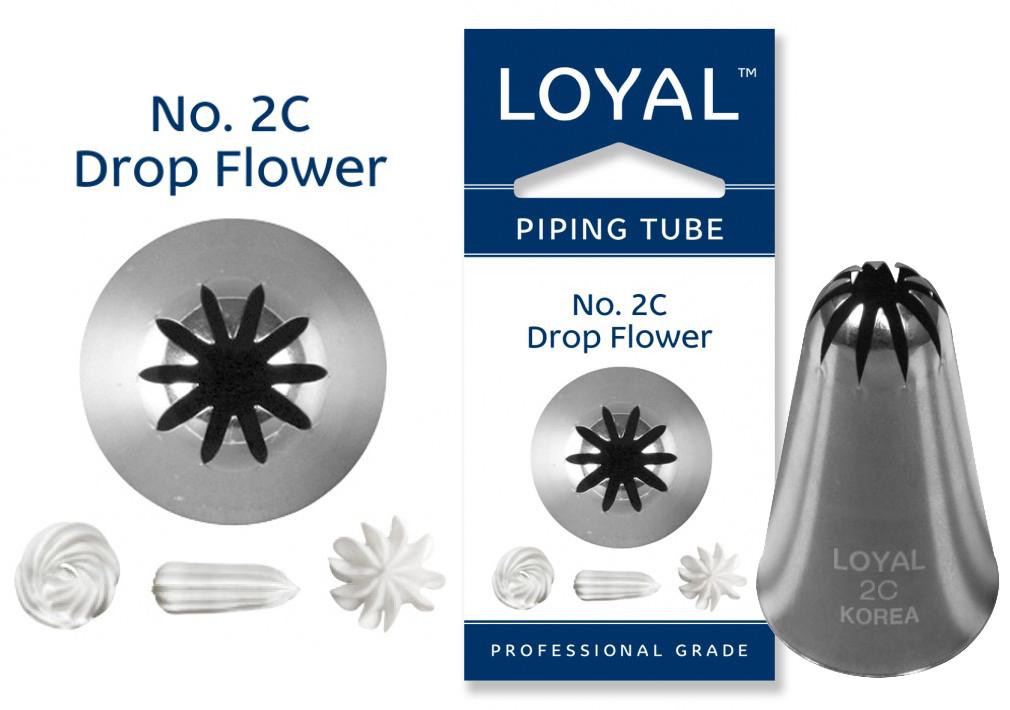 Icing Tip Drop Flower No 2C